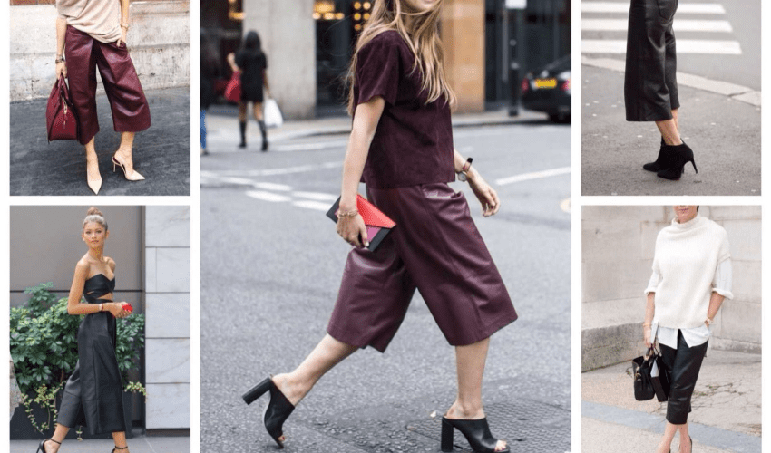 Кожаные брюки