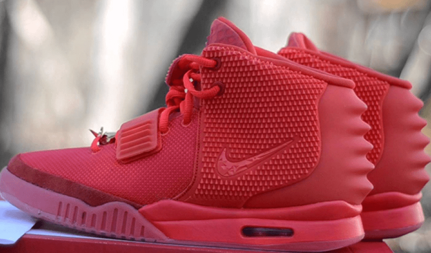 Nike air yeezy 2 red october