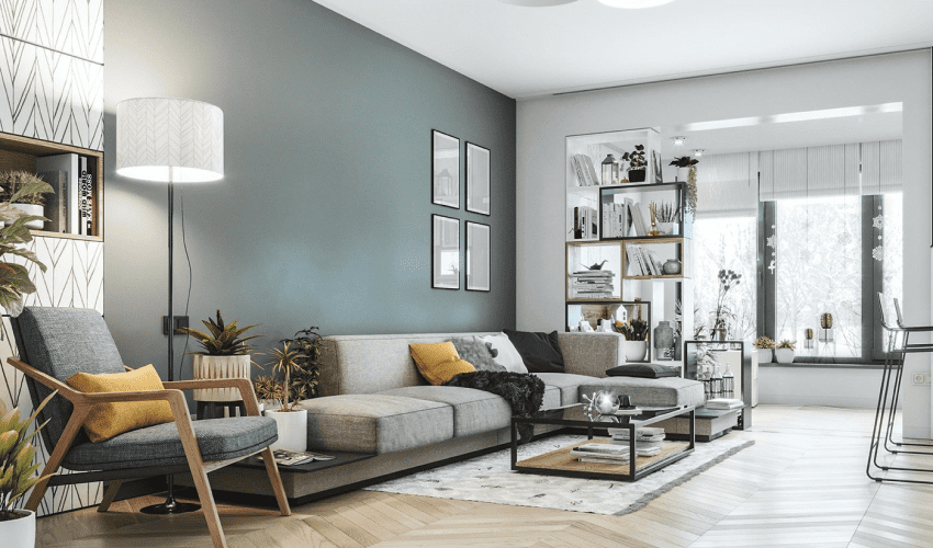 Цветовая гамма стиля сканди