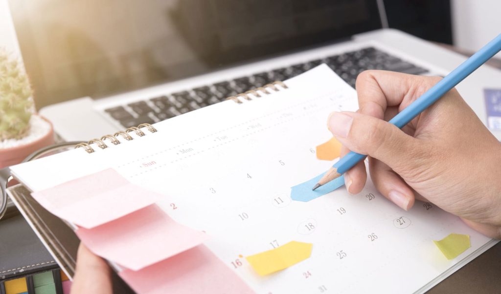 Составление расписания для эффективной работы